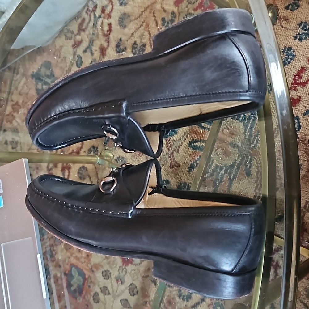 Vintage Gucci Horsebit Accent Loafers - Picture 11 of 15